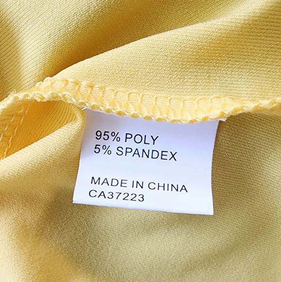 Creation Women's Tunic Top 3/4 Sleeves Pullover 95% Polyester 5% Spandex Size L - Picture 7 of 7